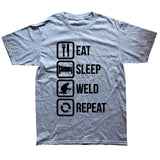 Eat Sleep Weld Repeat T-Shirt