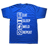 Eat Sleep Weld Repeat T-Shirt