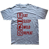 Eat Sleep Weld Repeat T-Shirt