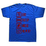 Eat Sleep Weld Repeat T-Shirt