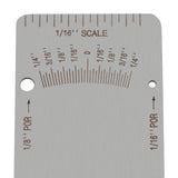 Undercut Depth Messuring Tool
